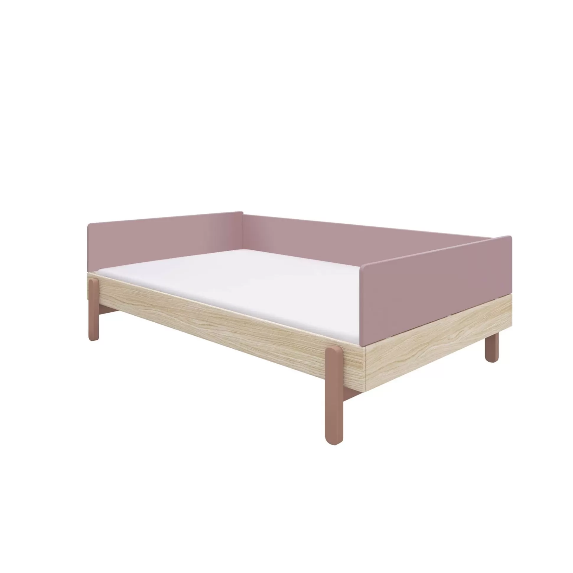 FLEXA Eenpersoonsbedden>Bedbank Cherry/Oak