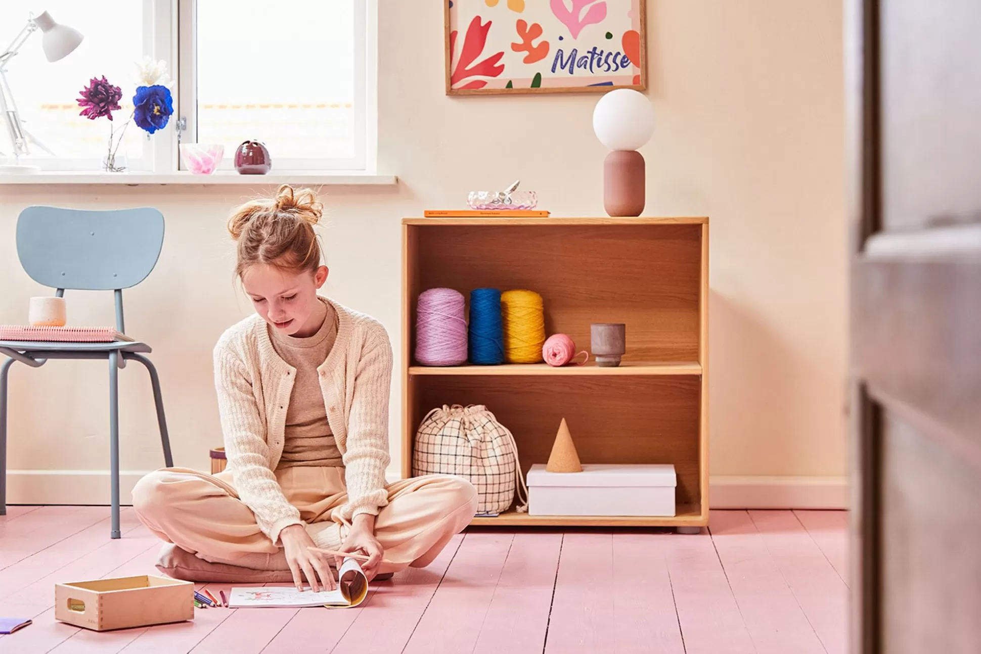 FLEXA Popsicle>Boekenkast, 1 Plank Eiken