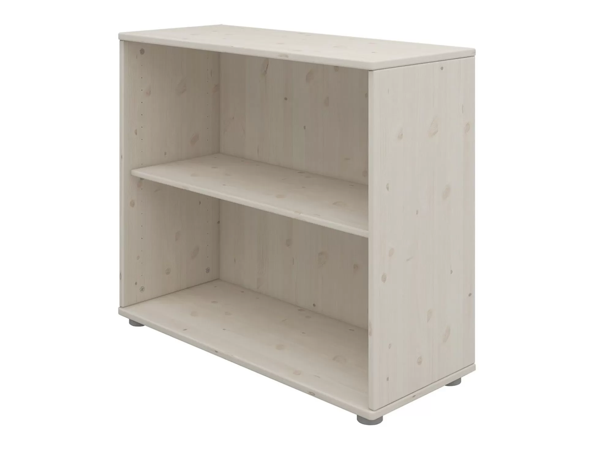 FLEXA Classic>Boekenkast Met 1 Plank White Washed Pine