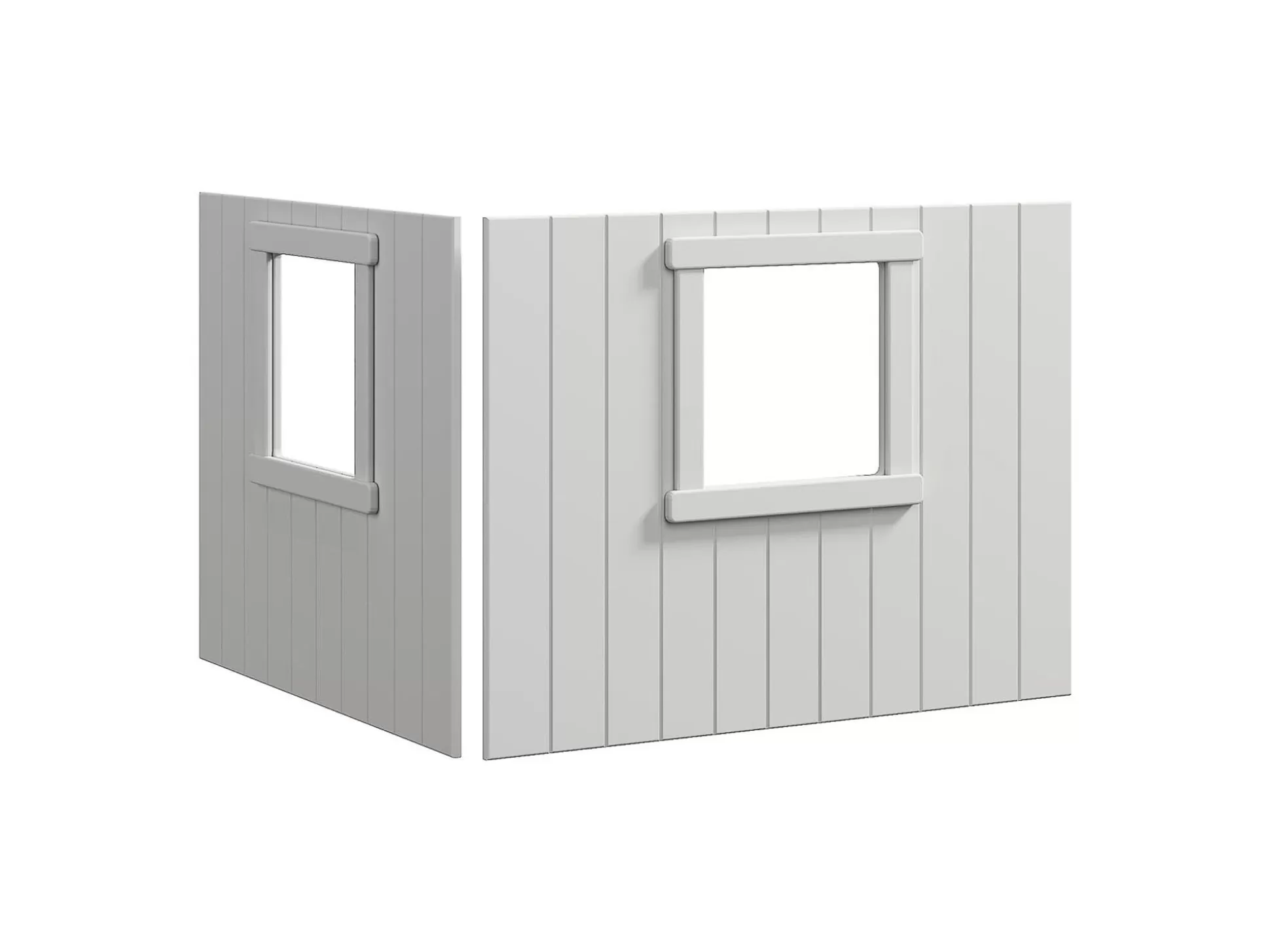 FLEXA Huisbed - Onderdelen>Boomhut Bedfronten, Wit Frame White