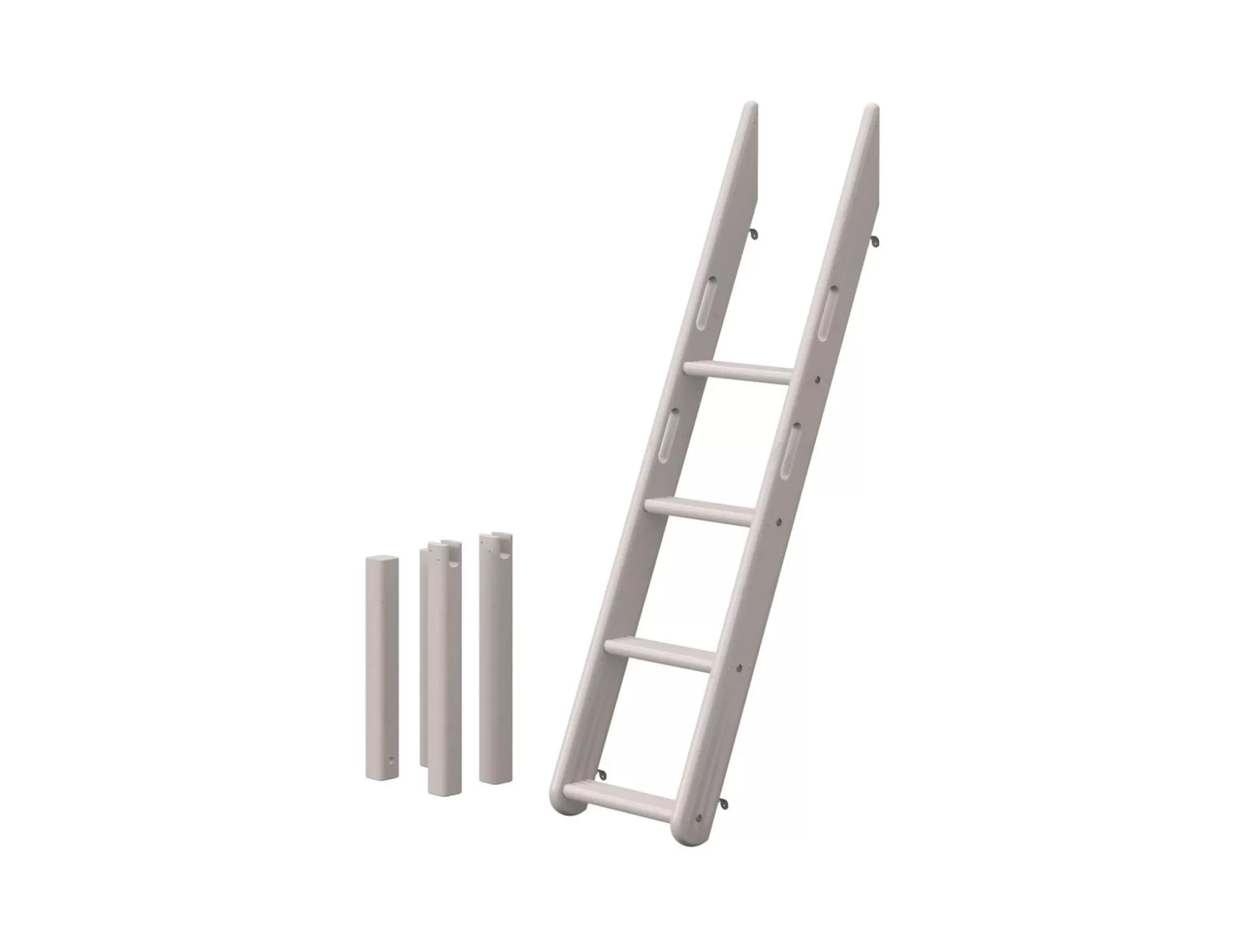 FLEXA Onderdelen En Beslag>Classic - Schuine Ladder Voor Stapelbed Grey Washed Pine