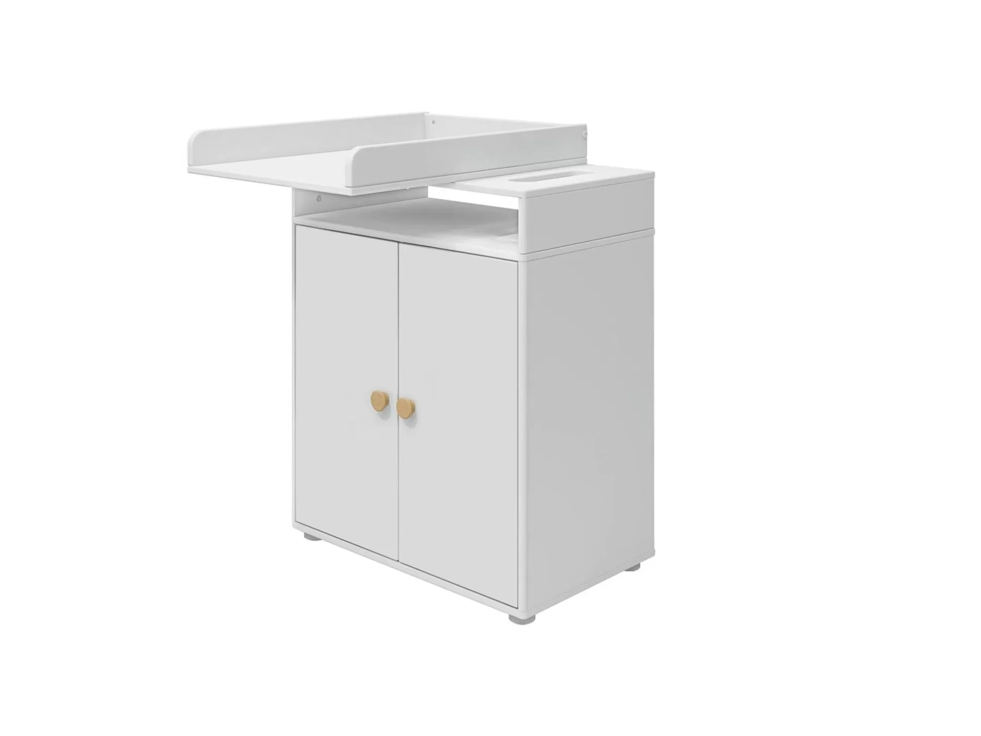 FLEXA Commode Tafels>Commode, 2 Deuren White/Oak