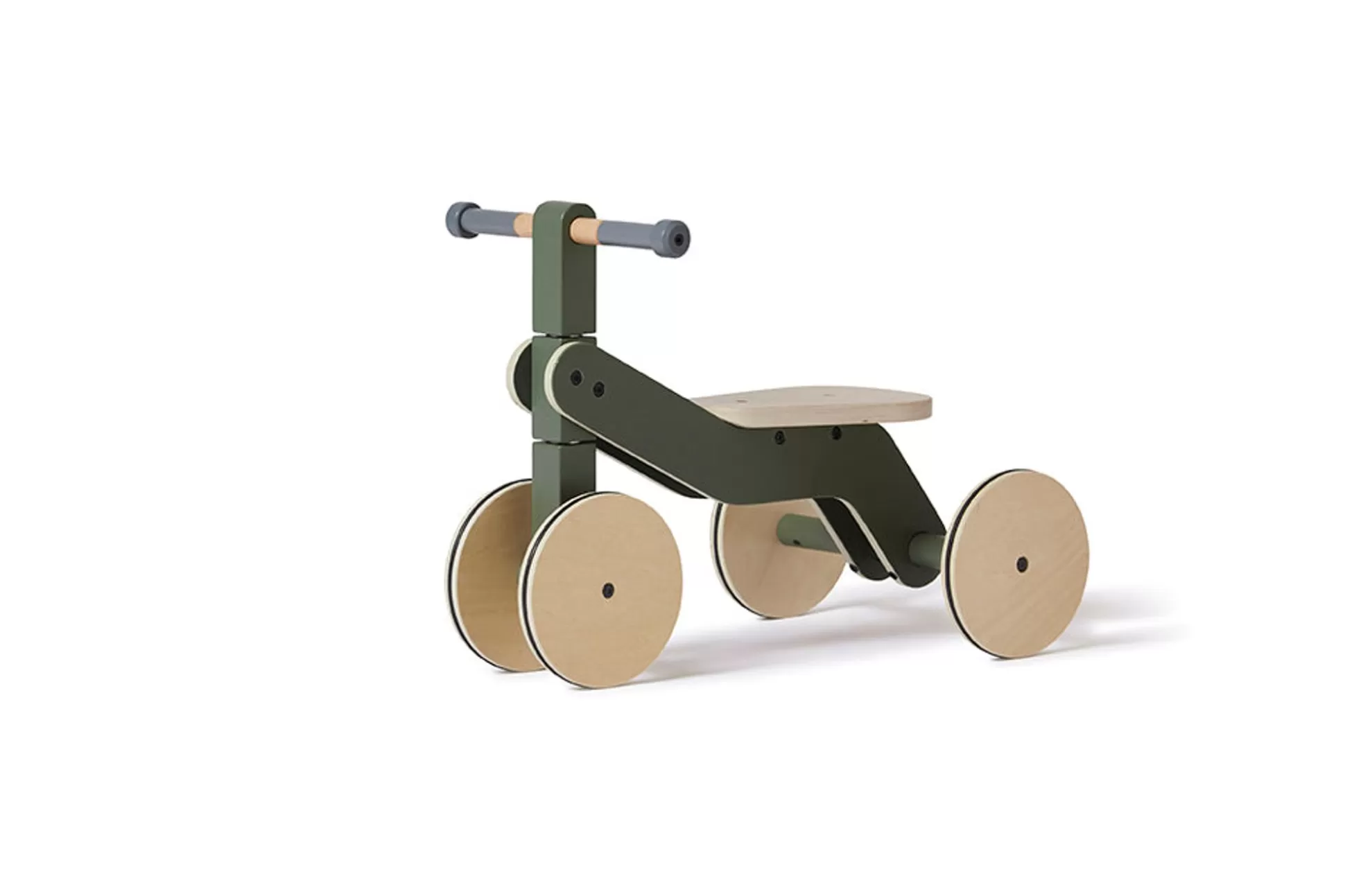 FLEXA Speeltoestellen>De Balance Bike Voor Peuters Dusty Green/Birch Plywood