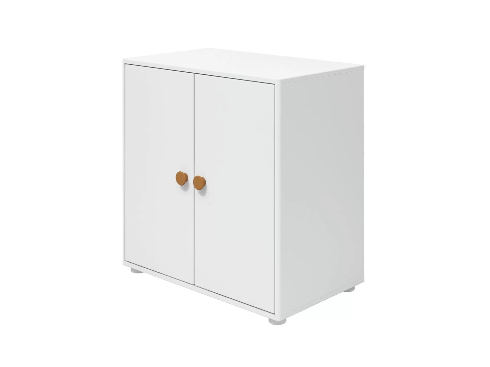 FLEXA Kasten Met Deurtjes>Kast, 1 Plank White/Mustard