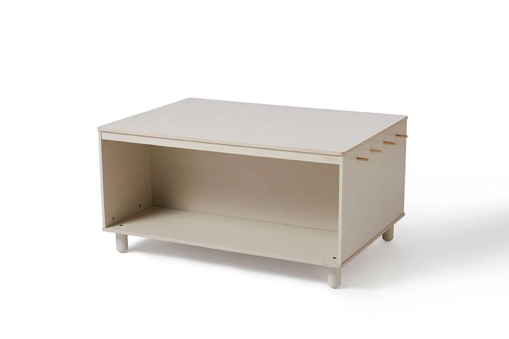 FLEXA Speeltafels>Kinderspeeltafel Warm Grey/Birch Plywood