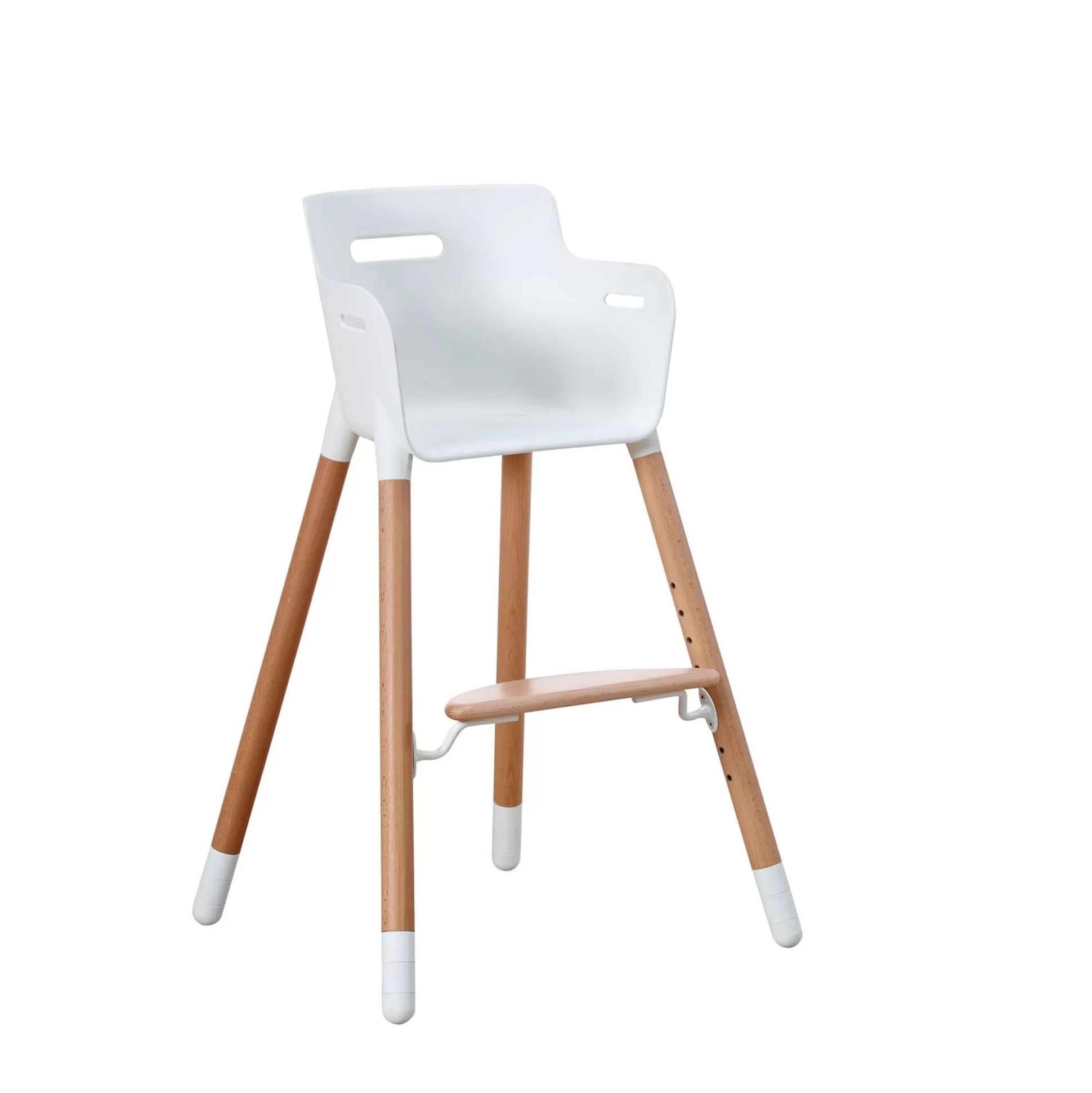 FLEXA Baby>Kinderstoel White/Clear Lacquer Beech