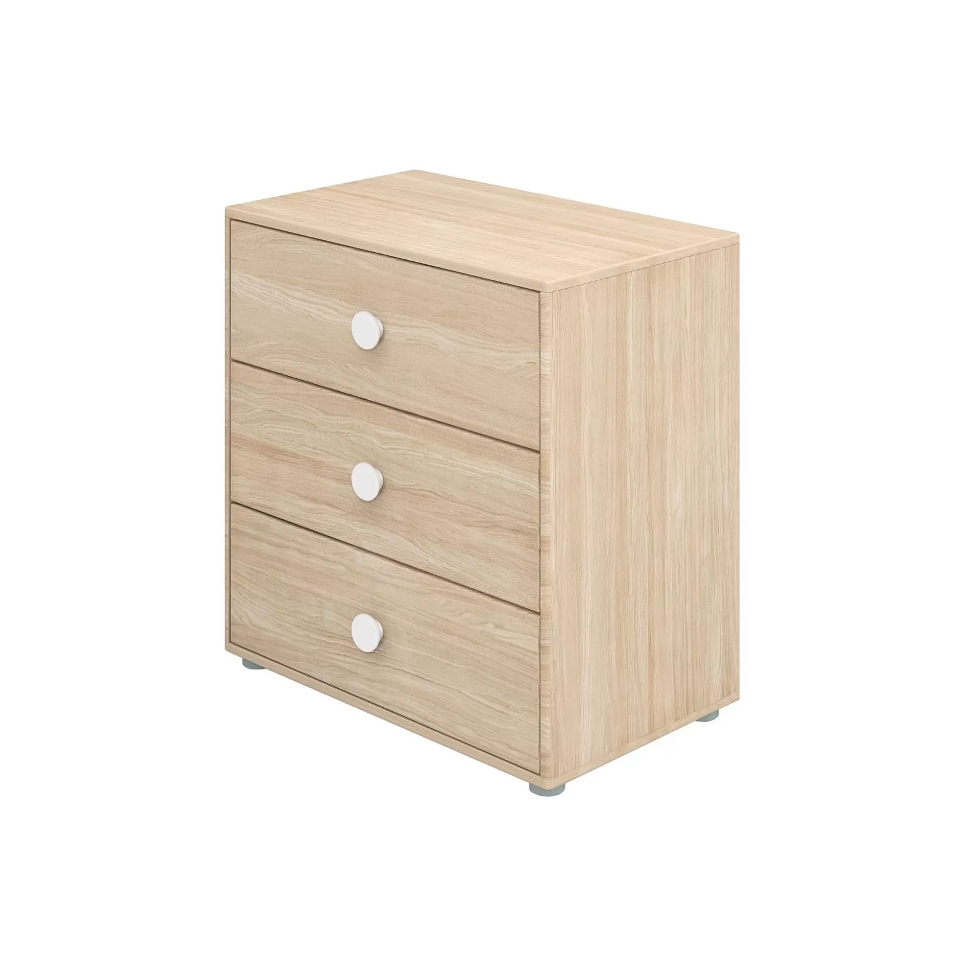 FLEXA Ladekasten>Ladekast Met 3 Laden White/Oak