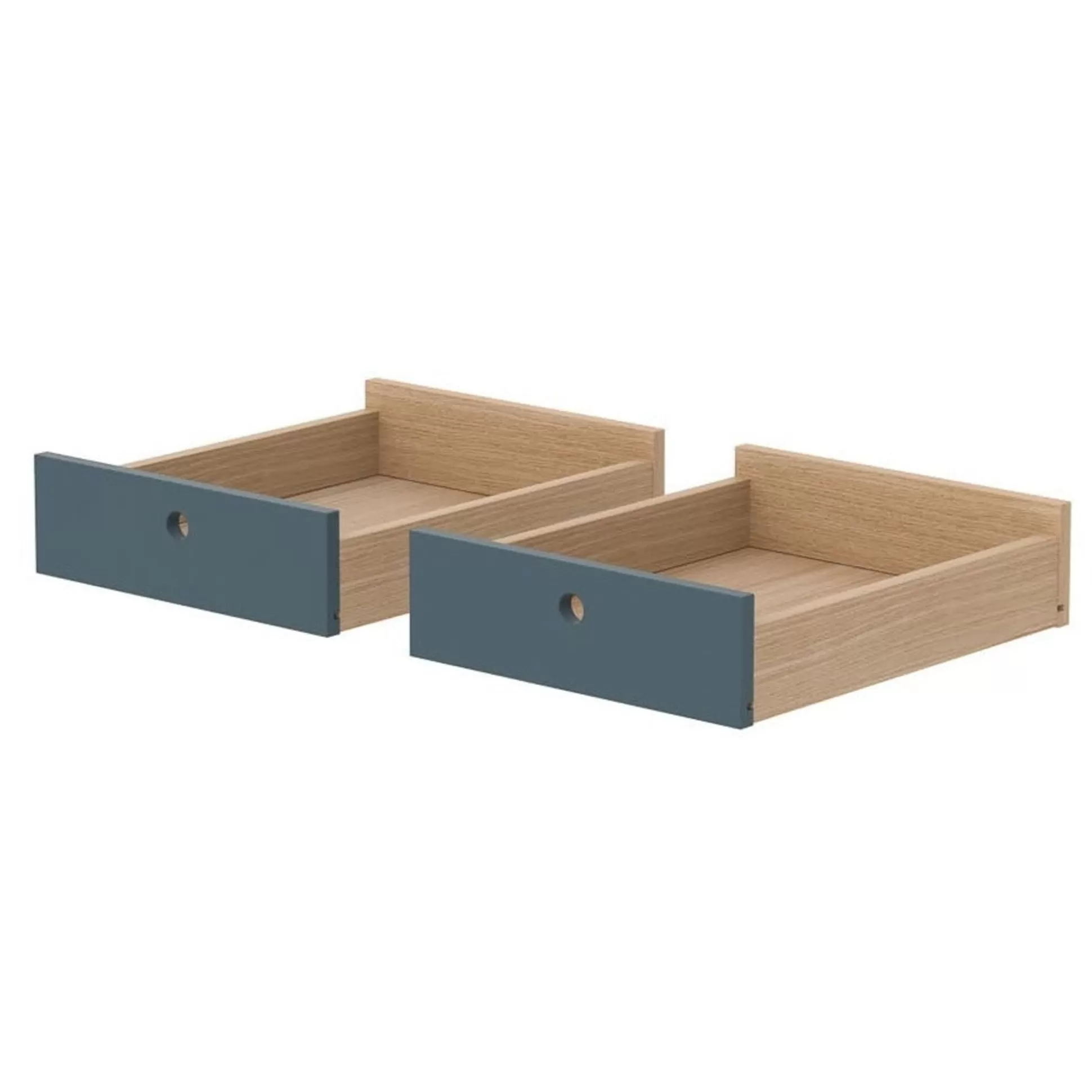 FLEXA Bureau-Accessoires>Laden Voor Bureau Blueberry/Oak