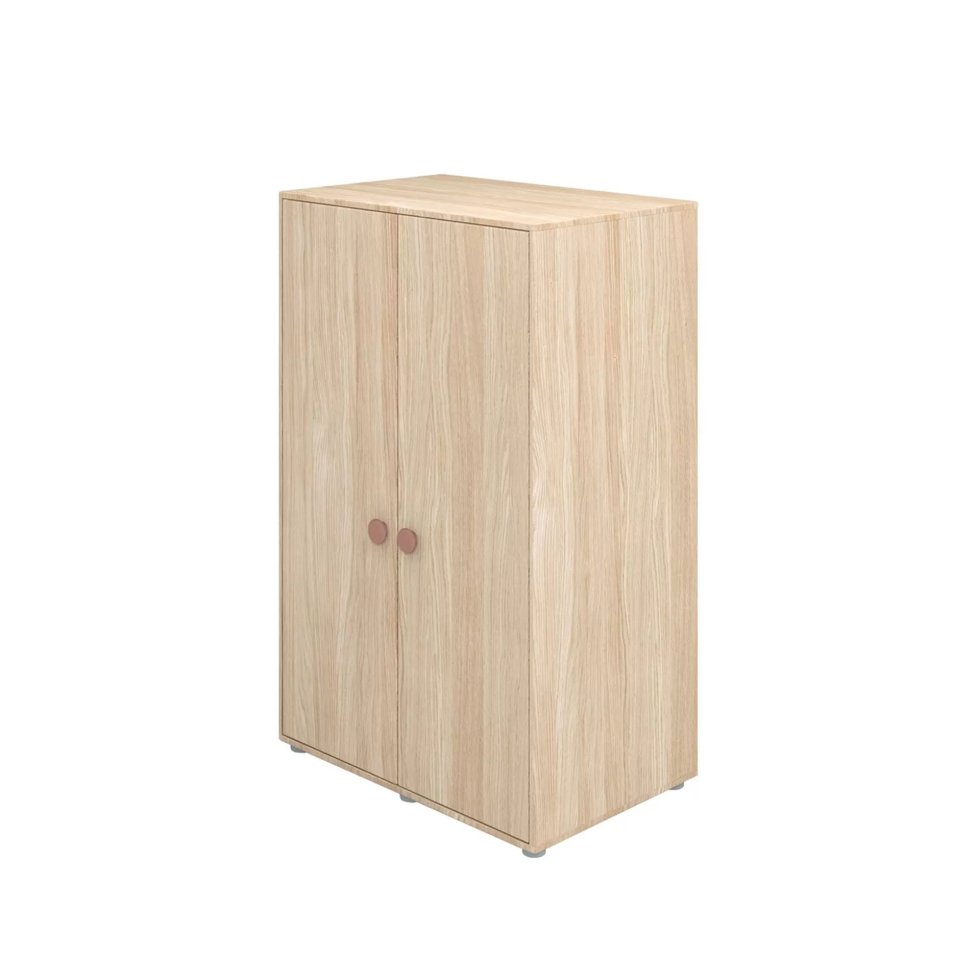 FLEXA Kleidingkasten>Lage Kledingkast Cherry/Oak