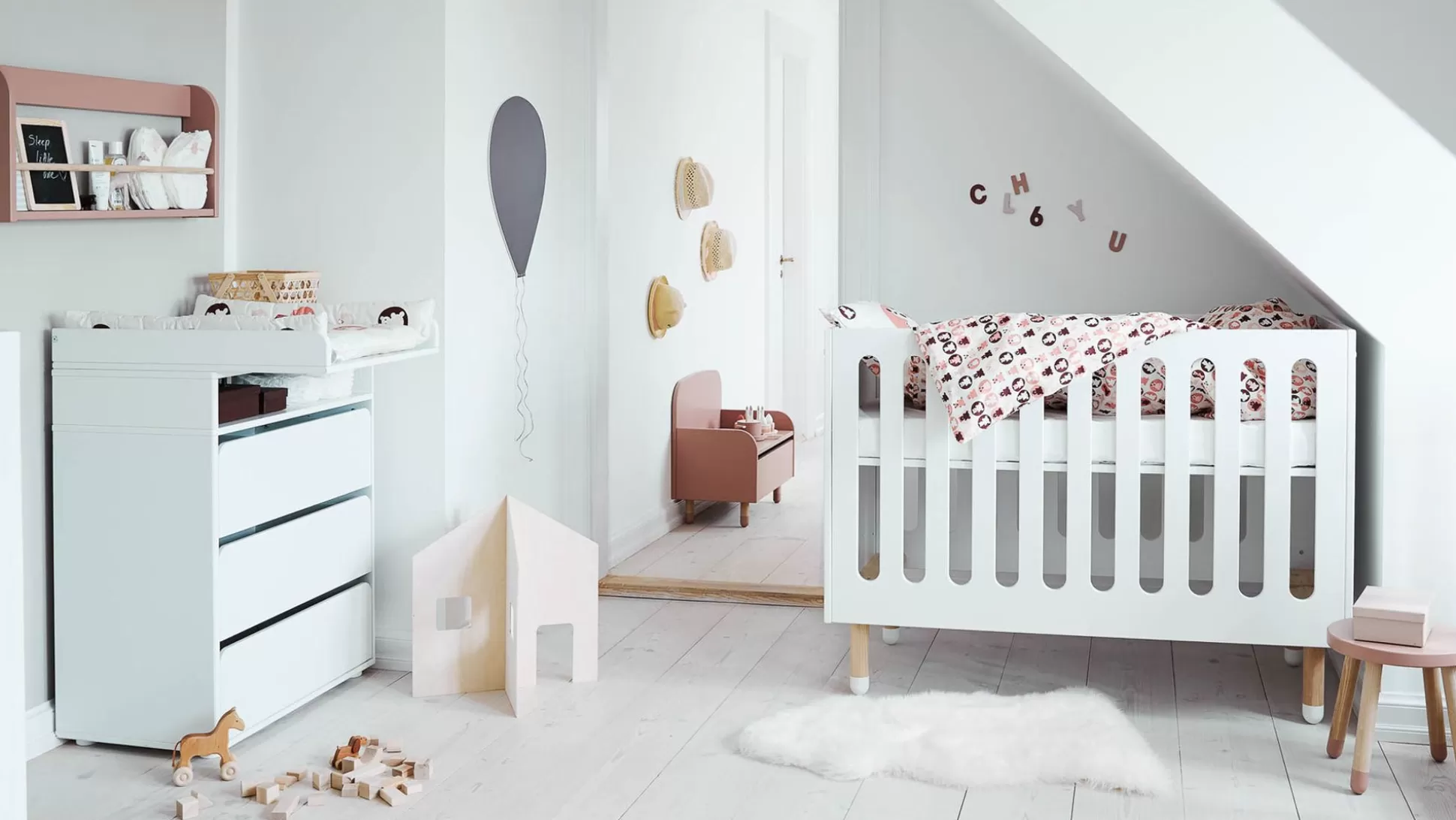 FLEXA Baby & Junior>Matras, Pu-Schuim Cream