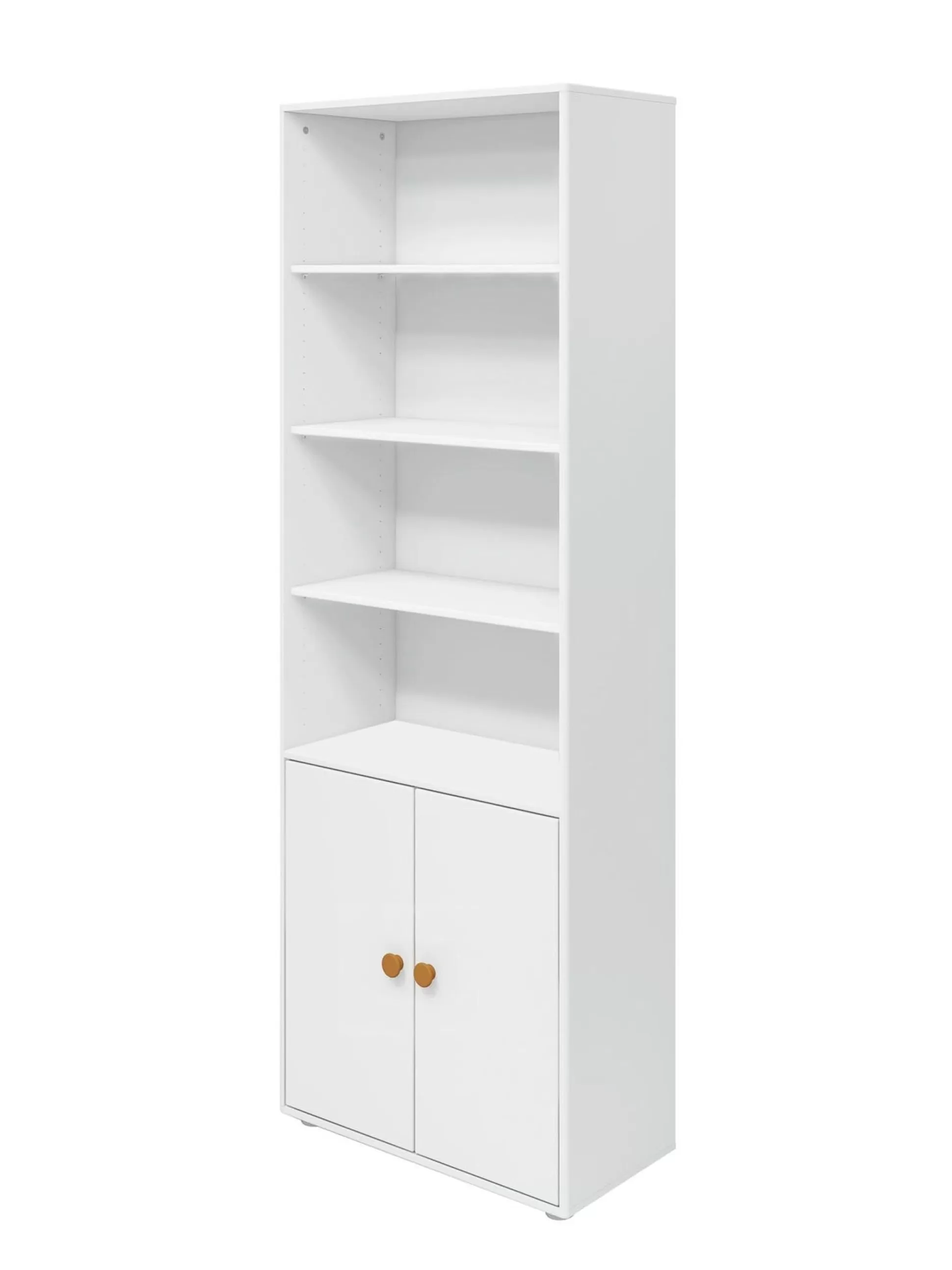 FLEXA Boekenkasten>Maxi-Boekenkast, 2 Deuren White/Mustard