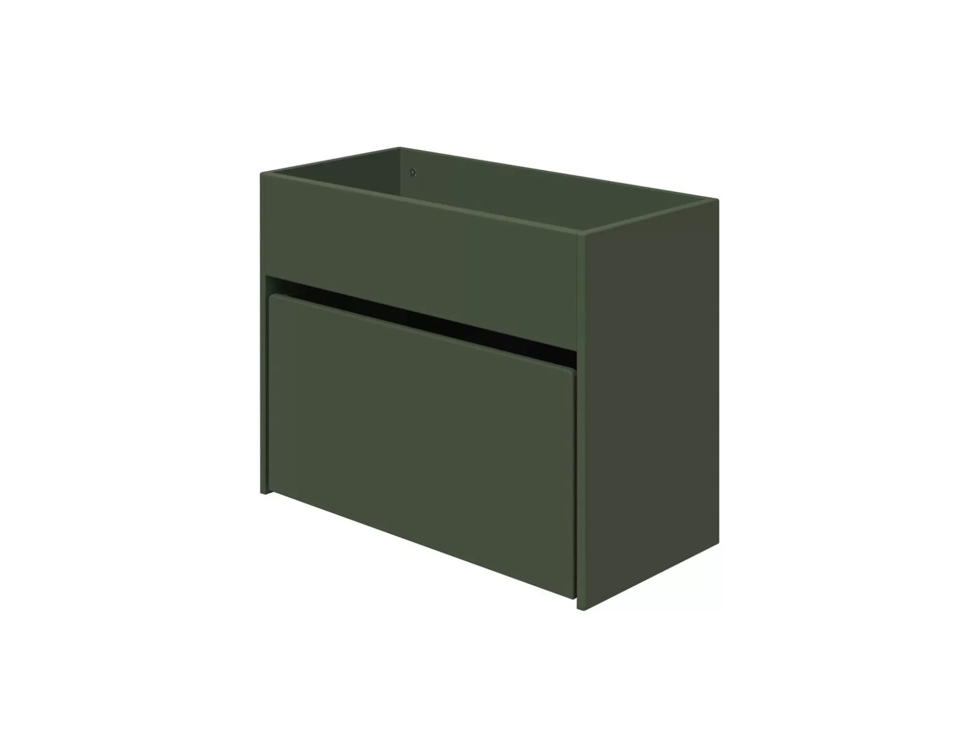 FLEXA Roomie>Opbergbox Met Speelgoedbak Mini Deep Green