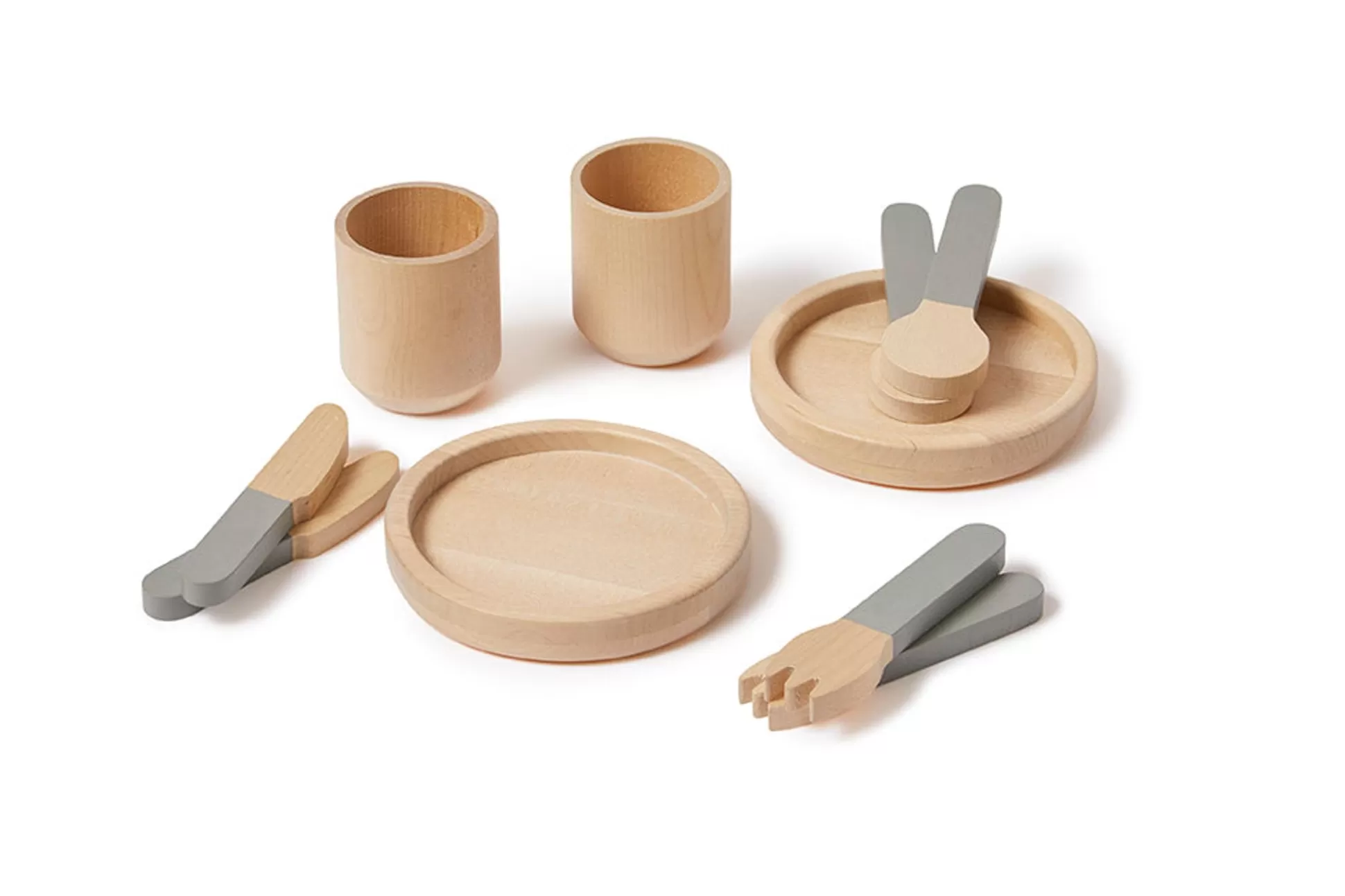 FLEXA Keuken, Gereedschap En Accessoires>Servies Green-Ish/Birch Plywood