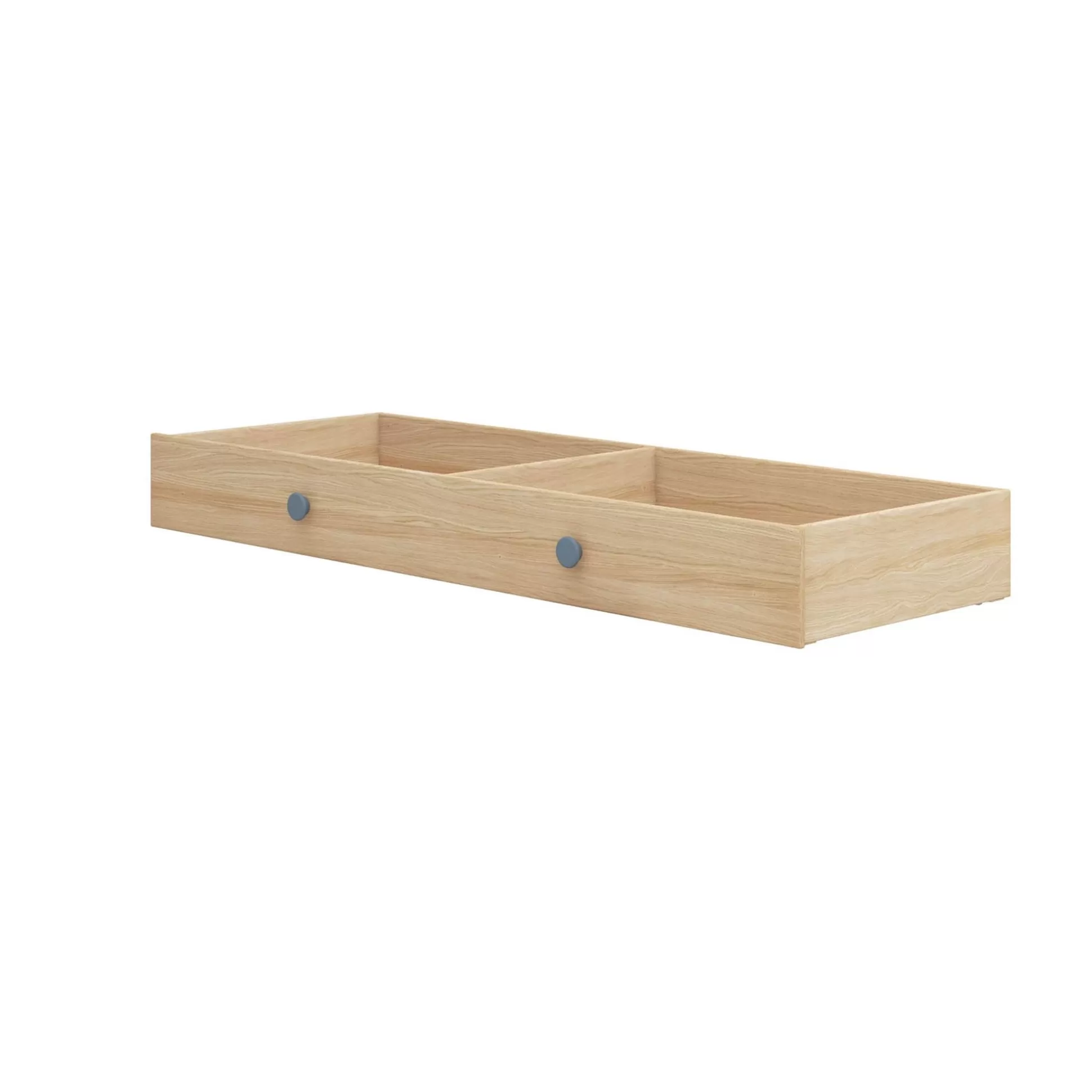 FLEXA Bedlades>Underbed Drawer Blueberry/Oak