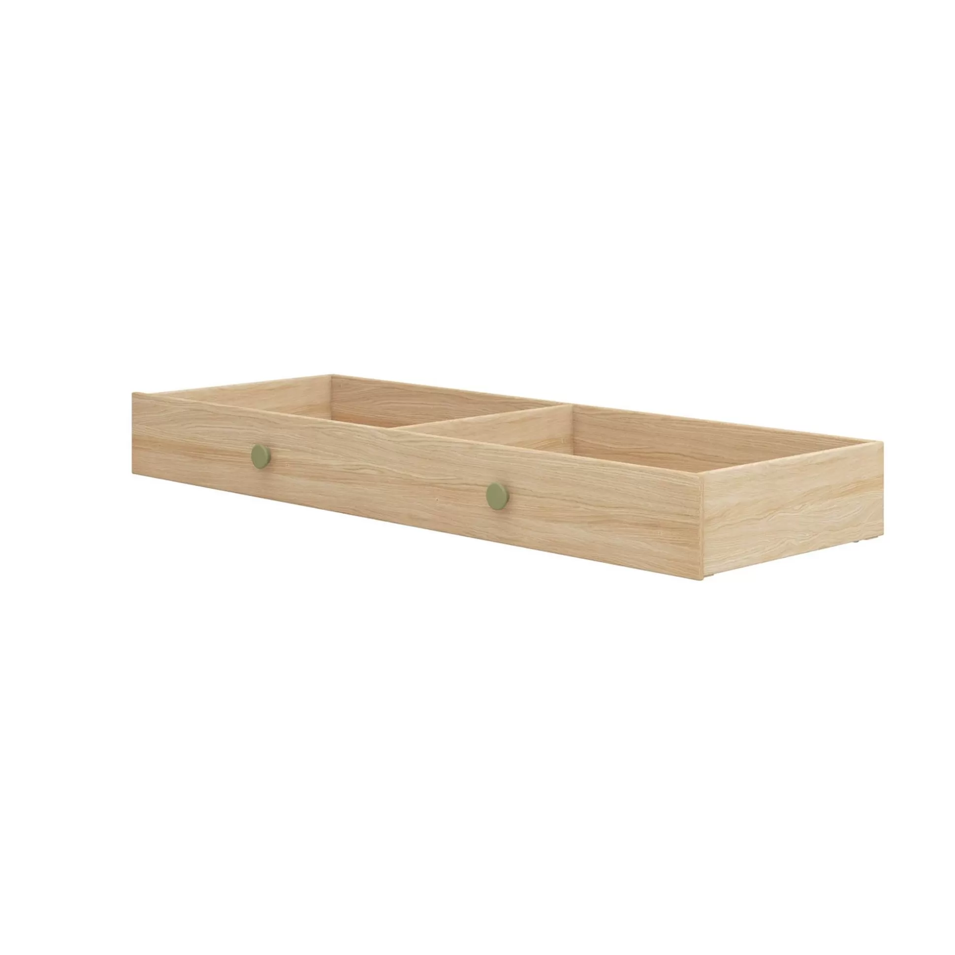 FLEXA Bedlades>Underbed Drawer Kiwi/Oak